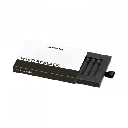 Картриджи 8 шт для перьевых ручек Montblanc (Mystery Black)
